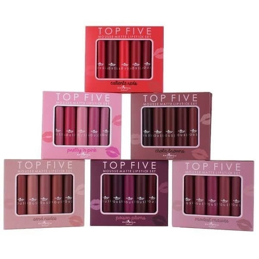 Italia Deluxe Set Labiales Mousse Matte