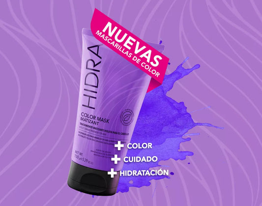 Hidra Color Mask Mascarilla  Matizante Violeta 150gr