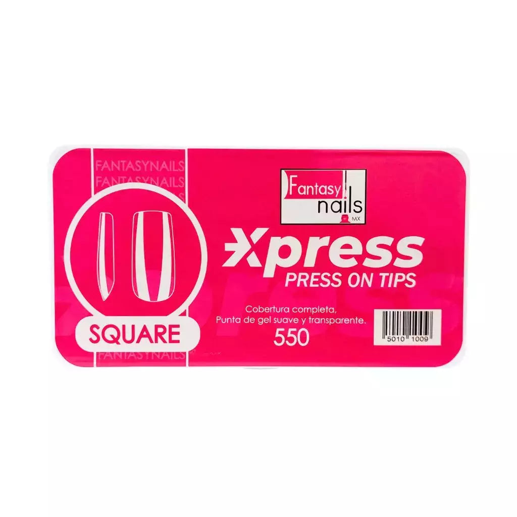 Fantasy Nails Tips Prees On Square 550pz