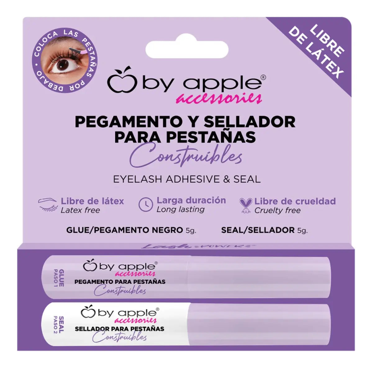 By Apple Pegamento y Sellador Para Pestañas